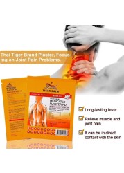 6pcs Red Tiger Balm Patch Shoulder Muscle Pain Arthritis Medical Plasters Back Neck Waist Pain Stiff Pain Relief