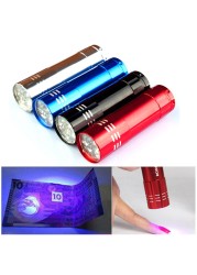 Nail Dryer Mini LED Lights Flashlight UV Lamp Portable Nail Gel Quick Drying Manicure Tool