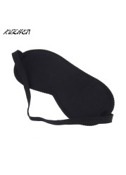 Portable Soft Eye Mask Black Fast Sleep Eye Cover Shade Patch Masks Women Men Blindfold Travel Sleeper