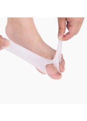 1 Pair Silicone Toes Separator Bunion Orthopedic Ectropion Hallux Valgus Toe Separators Foot Hallux Bunion Adjuster Correctors