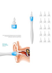 الأذن نظافة سيليكون الأذن ملعقة أداة مجموعة 16 الرعاية لينة دوامة ل آذان يهتم أدوات صحية نظافة الأذن الشمع أداة إزالة الصواميل drop ship2020