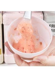 Beauty Salon Spa Soft Hydro Jelly Mask Powder Face Skin Care Whitening Rose Collagen Peel Off DIY Rubber Face Mask 650g