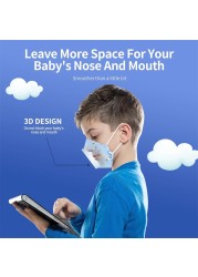 Kids kn95 Masks ffp2mascarillas Fish ffp2 Ninos Child Respirator Mouth Mask Respirator N95 Mask KN95 Mascarillas Infantil