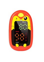 Children Baby Fingertip Oximeter LED Digital Fingertip Pulseometer Blood Oxygen Saturation Meter SPO2 PR Heart Rate Monitor