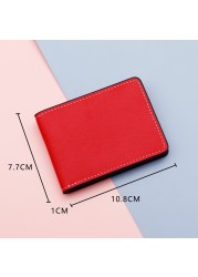 New Premium Personal Card Holder Hard Driver's License Card Small Business Document Holder Business Folder Wallet Credit Card Holder