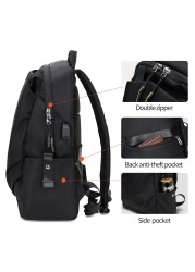 Heroic Knight Men's Casual Multifunctional Backpack Waterproof Travel Outdoor Rucksack Laptop Backpack Male New Student School Bags