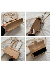 TRAVEASY 2022 New French Scarf Bag Women Korean Handbags Fashion Portable Shoulder Armpit Texture Rail Bag Handbags Tote Bag