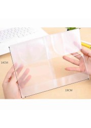 Transparent PVC Passport Cover Travel Accessories ID Card Bag For Women Credit Card Holder Bag