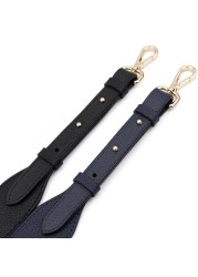 Lychee Pattern Wide Shoulder Strap Adjustable Replacement Bag Strap Double-sided Solid Color Stylish Woman Belts Bag Accessories