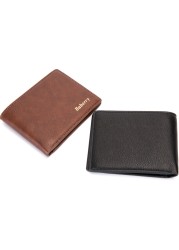 New Coin Purse RFID Theft Protection Dollar Price Men Wallets Black Color Slim Wallets Thin Card Holder Wallet for Men 2022