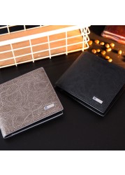 Coin Purse 2022 Wallet Purses Slim Men Wallets Gift ID Credit Card Holder Small Bifid Famous Brand Thin Wallet Men