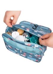 Men's Travel Bag Hanging Bathroom Organizer Travel Waterproof Nylon Cosmetic Bag