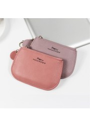 Shell Coin Purse Fashion PU Leather Coin Purse Women Small Wallet Change Purses Small Zipper Money Storage Bags Bag Zipper Wallet