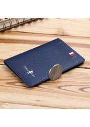 Men Wallets Men Wallets Thin Male Purse Card Holder gafskin Soft Small Purses New Design Vintage Men Short Slim Wallet