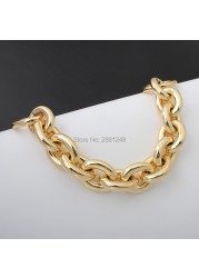 27mm Gold Aluminum Chain and Ring, for Bag, Lightweight Bags, Easy Matching Handles, Handbag Straps, New Collection