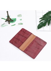 Zoukane New Passport Cover Card Holder Women Men Travel Credit Card Holder Travel ID & Document Passport Holder CH07