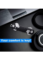 Fashion Men's Keychain Holder for Car Keys Business Brand Quality Keys Wallet Compact Smart Key Organizers