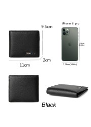 Smart Anti-lost Wallet Tracker Genuine Leather Men Wallets Soft Bluetooth Compatible Leather Wallet Male Luxury Men Wallet