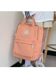 Cool Female Student Fashion Backpack Waterproof Cute Women School Bag Lady Laptop White Book Kawaii Girl College Backpack Travel