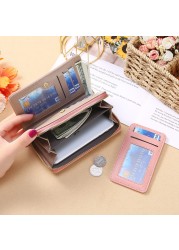 Wallet Women 2022 Lady Short Wallets Clutch Bag Money Small Purses Fold Leather Female Coin Purse Card Holder Carteira Feminina