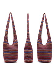 THINKTHENDO Very Popular Women Hippie Shoulder Bags Large Fringe Ethnic Purses Tote Handbag Travel Bag