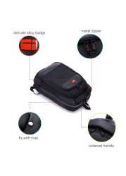 Crossren Swiss Multifunctional Bags 15" Portable Backpack School Bag Luggage Bag Waterproof Urban Backpack Travel Bag SA2016-GEAR