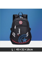 Large Waterproof Teenage School Bag Kids Orthopedic Backpack For Girls Boys 20202