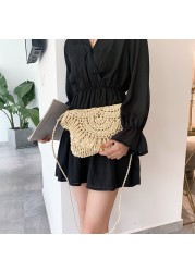 Summer straw bags for women 2021 tassel handmade beach bags raffia rattan woven handbags female holiday crossbody bags clutch