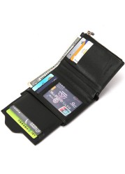 Bogesi - Men's Zipper Wallet, Men's Zipper Wallet, Famous Brand Small Wallet