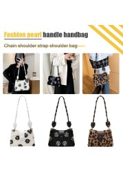 Simply Crossbody Bags Lady Series Travel Small Bags Plush Soft Fashion Underarm Shoulder Messenger Bag for Women 2020