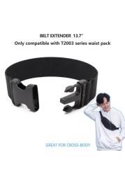 1PC Portable Belt Waist Bag Belt Extender for Men Women DIY Fanny Pack Belt Bum Bag Extension Belt Bag Accessories