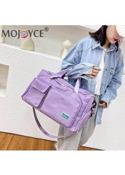 Fashion Women Crossbody Bags Casual Fitness Travel Crossbody Bag Casual Sports Nylon Handbags Large Capacity