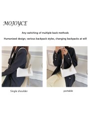 Fashion Women Shoulder Bags PU Leather Shoulder Underarm Bags Korean Chic Tassels Crescent Shape Pouch Shopping