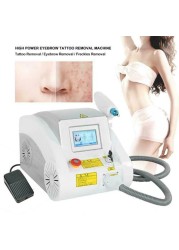 Q Switch ND YAG Carbon Laser Peel Tattoo Eyebrow Removal Machine Skin Whitening