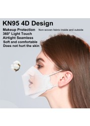 KN95 ffp2fan masks FFP2 Mascarillas Beauty Fashion Mascherina ffpp2 Effective protection kn95 fish mask fpp2 mascarilla de color