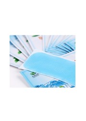 8pcs Cooling Patch Down Ice Fever Medical Plaster Anti Hot Low Temperature Polymer Hydrogel Family Outdoor Core Patches