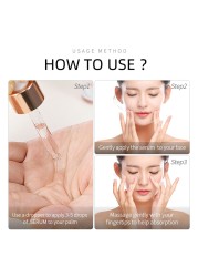 LAIKOU Serum Japan Sakura Anti Aging Serum Pure Hyaluronic Acid 24K Gold Whitening Vitamin C Anti Wrinkle Face Skin Care Serum