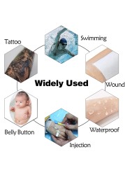 Waterproof Tattoo Film Adhesive Bandages 10m Roll Microblading Breathable Clear Wrap Aftercare Protective Tattoo Accessories