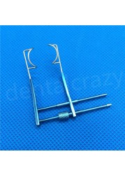 1pc Ophthalmoscope Flyer Wire Blade/V Type Solid Blade Ophthalmic Surgical Instruments Opener Eyelid Instruments