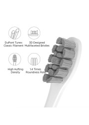 Oclean X Pro Elite/X Pro/F1/Air 2/One 2/4pcs Replacement Brush Heads for Electric Toothbrush Deep Cleaning Toothbrush Heads