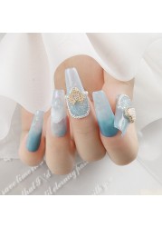 Net Red Nail Art Zircon Love Jewelry Series Candy Love LOVE Double Layer Three-dimensional Love Preservation G-3089