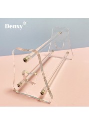 Denxy 1 قطعة سميكة عالية الجودة الأسنان كماشة حامل واضح الاكريليك أداة رف كماشة الجرف اكسسوارات الأسنان