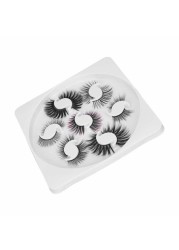 Mixed False Eyelashes Natural Curly False Eyelashes for Stage Makeup