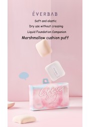 1pack=2pcs everdoor marshmallow/triple air cushion puff BB cream setting sponge puff soft dry/wet use makeup tool