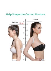 Back Posture Corrector for Kids and Adults, Clavicle Support, Straight Shoulders, Velcro Strap