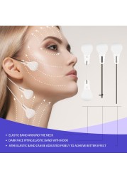 60pcs/set Invisible Thin Face Stickers Face Line Wrinkles Sagging Skin V-Shape Face Lifting Fast Chin Tightening Face Care Set