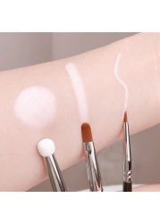 T301 Double End Concealer Brush Sponge Precision Makeup Brushes Dark Circles Eyeliner Tear Trench Concealing Brush Fine Make Up Tool