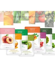 30ml Fruit Plant Face Mask Shrink Pores Brightening Moisturizing Anti-aging Sheet Masks Moisturizing Face Skin Care