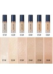 Full Coverage Matte Foundation Light Concealer Brighten Face Base Tone Whitening Face Makeup Long Lasting Liquid Cosmetic TSLM2