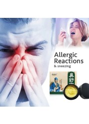 20ml Balm Allergic Rhinitis Neti Sneezing Plasti Ointment For Chronic Allergies Rhinitis Sinus Stuffy Nose Health Care